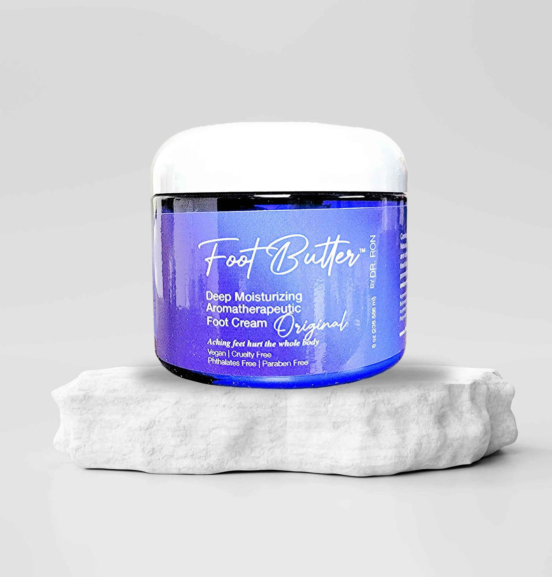 Lavender &amp; Jasmine Foot Butter – Deep Moisturizing Foot Cream for Dry, Tired Feet