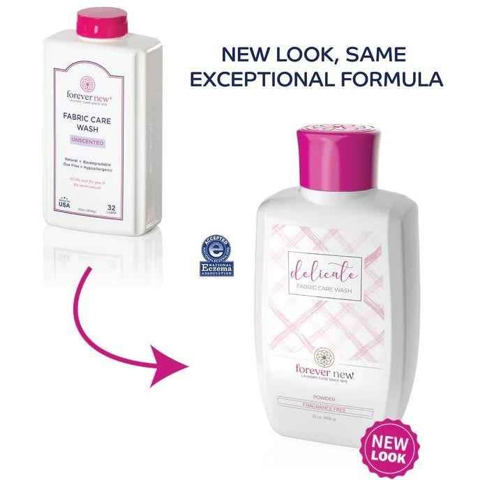 Forever New Fragance Free Delicate Fabric Care Wash Powder 32 Oz
