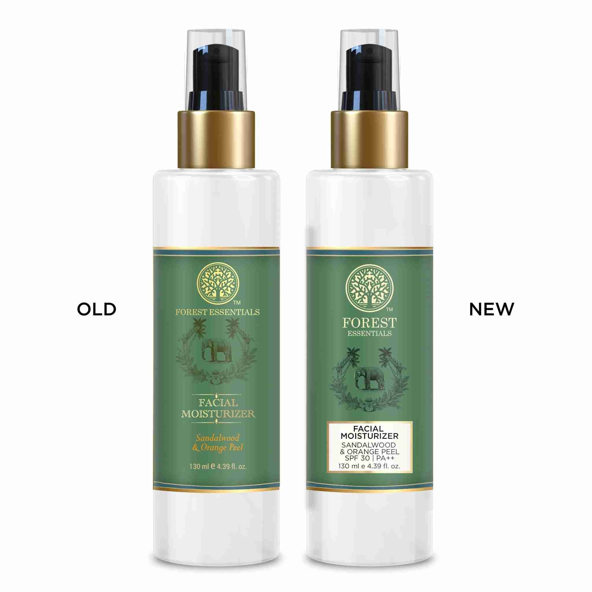 Forest Essentials Hydrating Facial Moisturiser with SPF 25 - Sandalwood &amp; Orange Peel