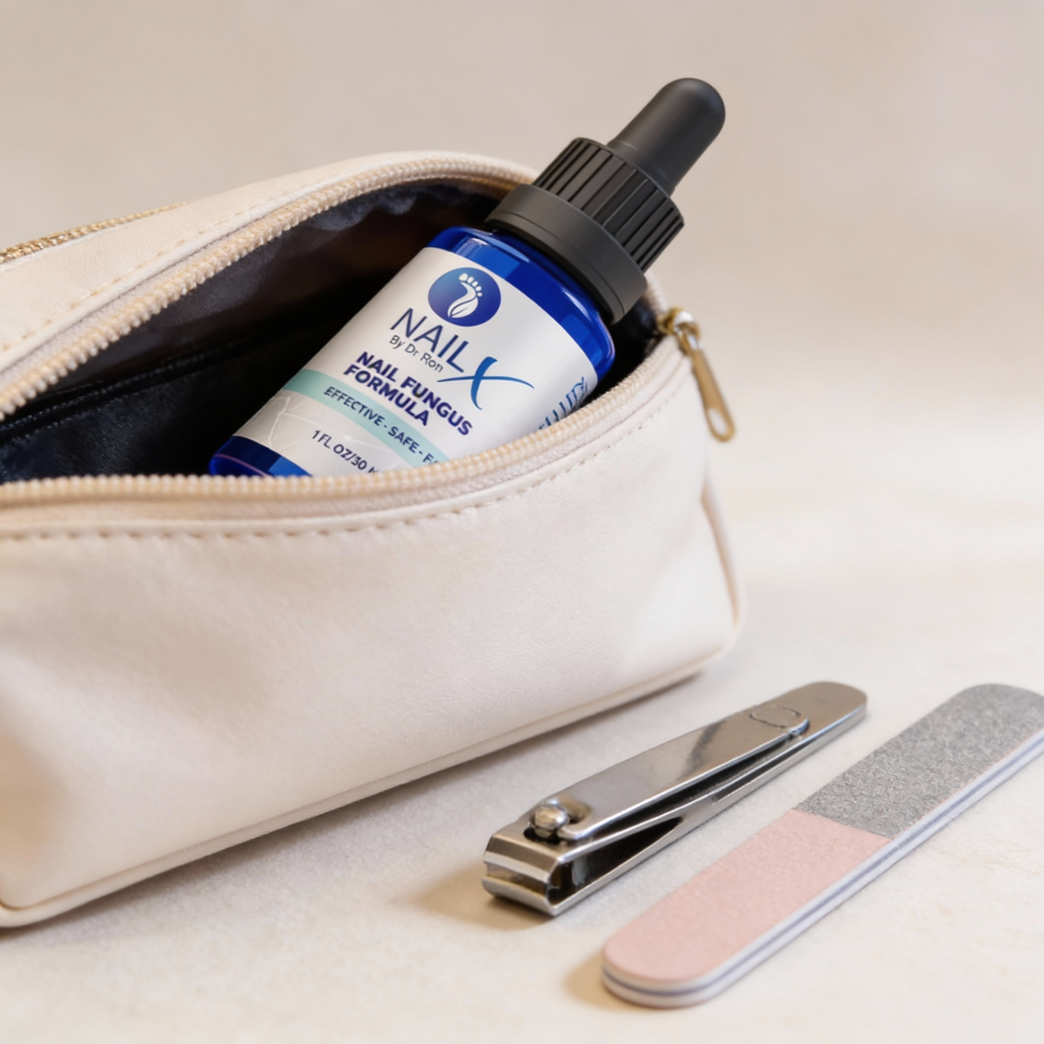 NailX Topical Nail Solution – Repair for Discolored, Damaged &amp; Fungal-Prone Nails
