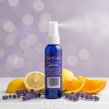 Lavender Cooling &amp; Deodorizing Foot Spray – 2 oz Freshness &amp; Odor Control