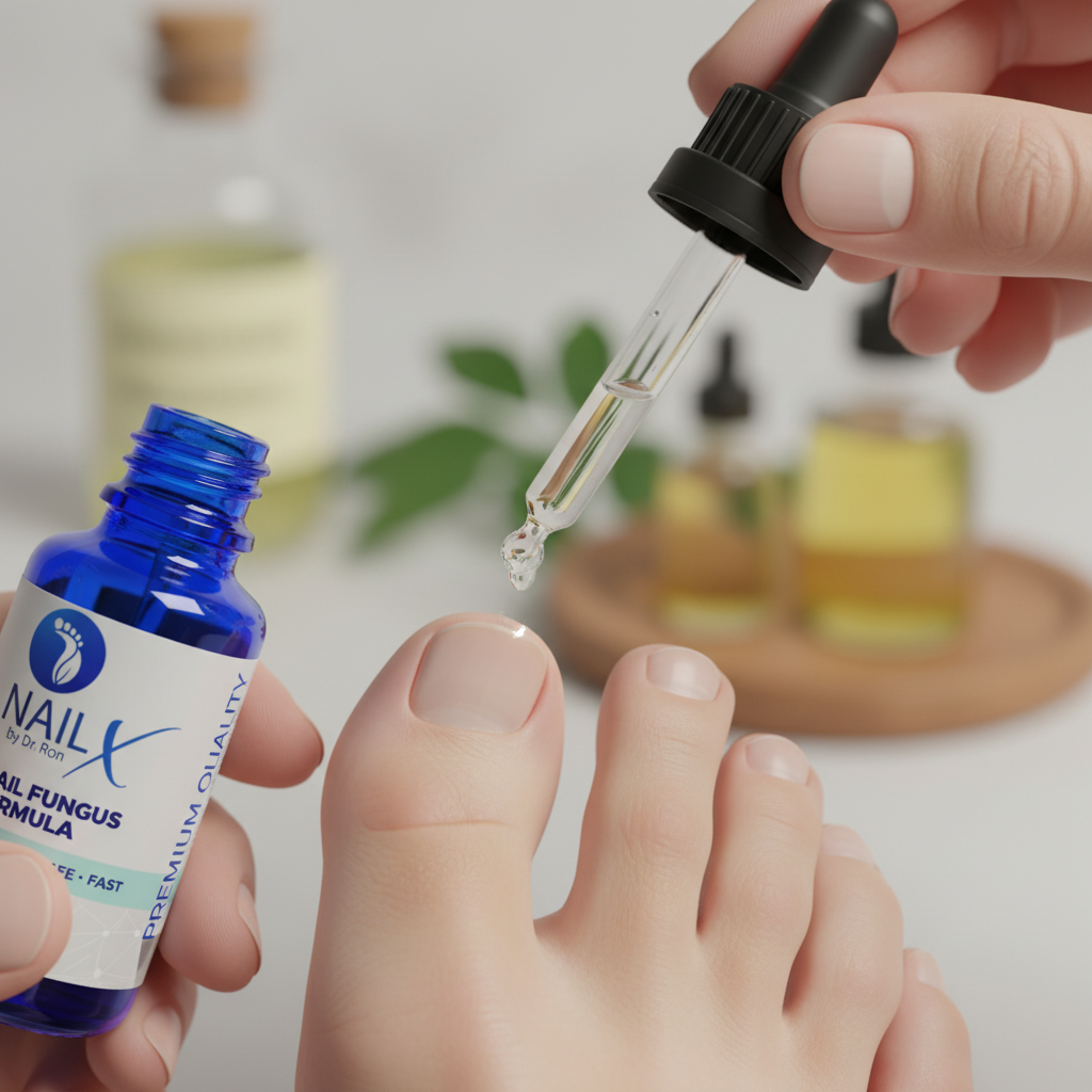 NailX Topical Nail Solution – Repair for Discolored, Damaged &amp; Fungal-Prone Nails