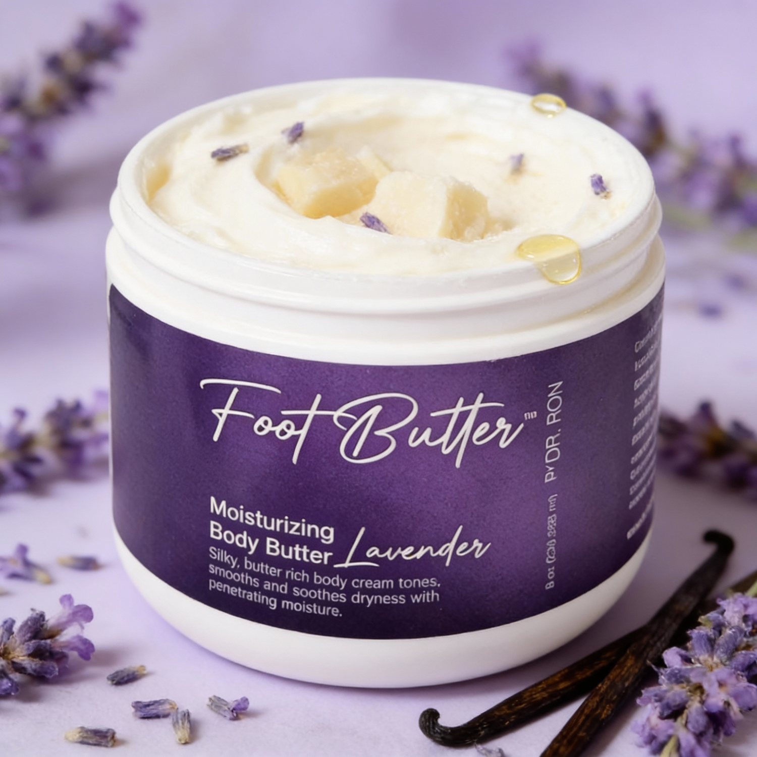 Lavender Moisturizing Body Butter – Deep Hydration for Dry Skin &amp; Tired Feet