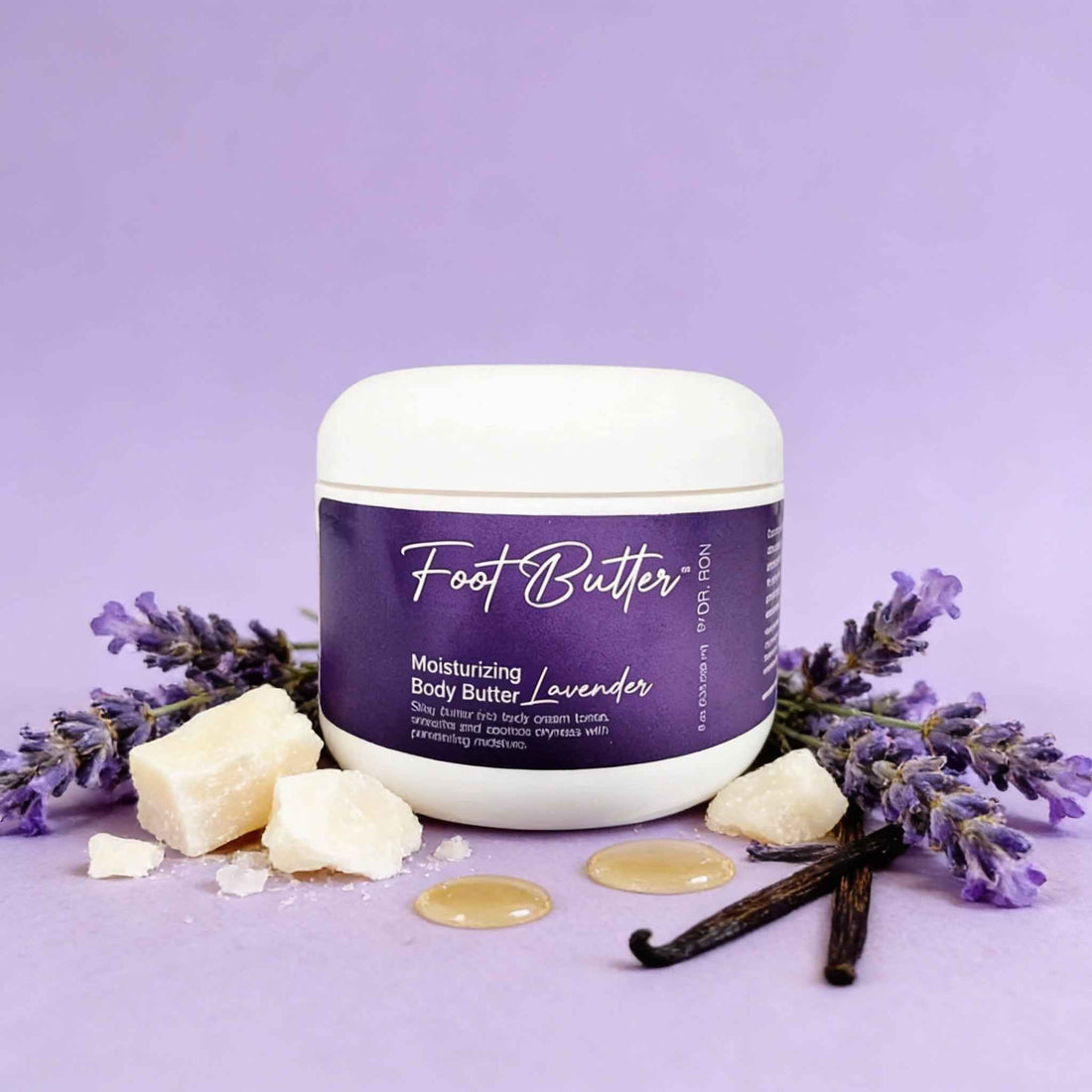 Lavender Moisturizing Body Butter – Deep Hydration for Dry Skin &amp; Tired Feet