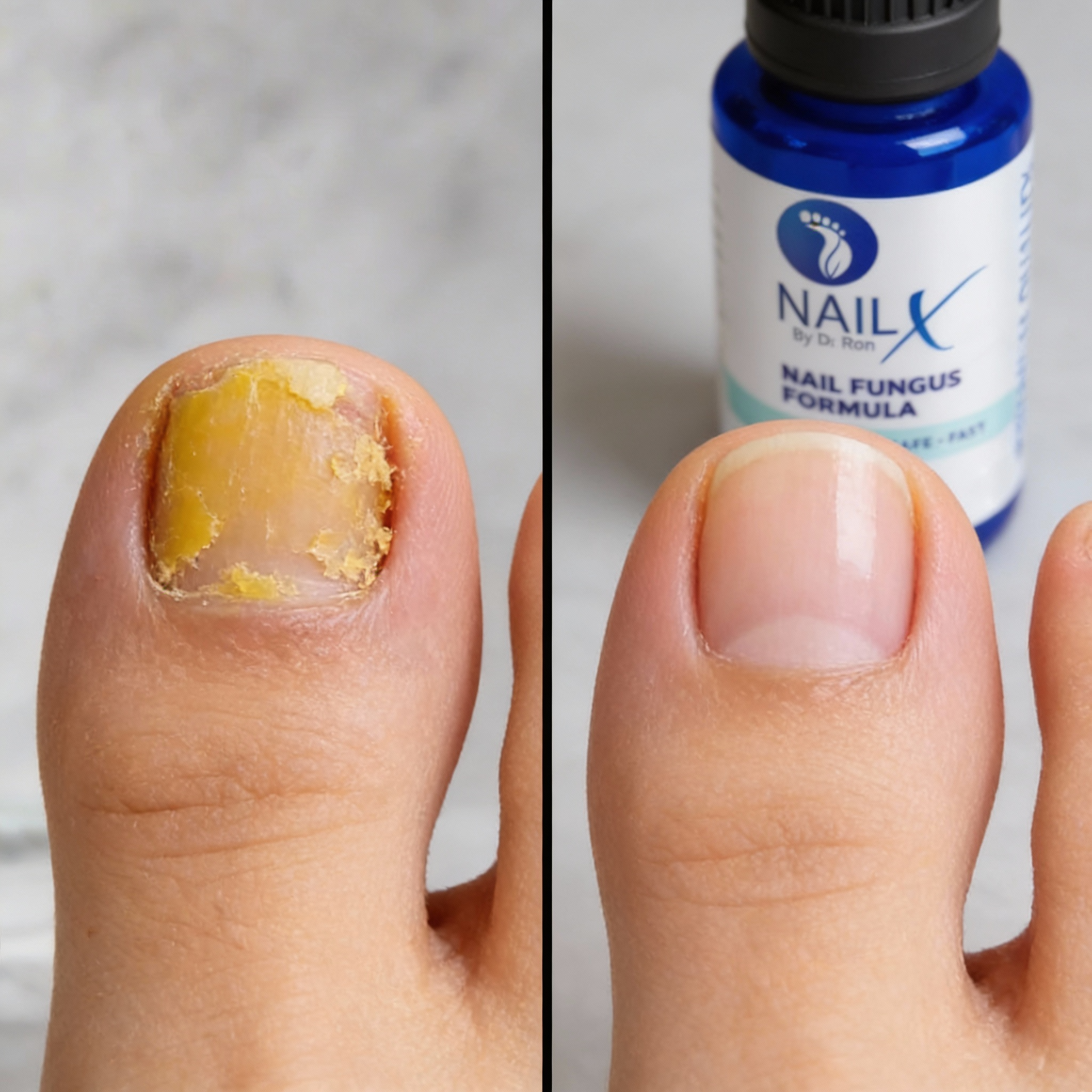 NailX Topical Nail Solution – Repair for Discolored, Damaged &amp; Fungal-Prone Nails