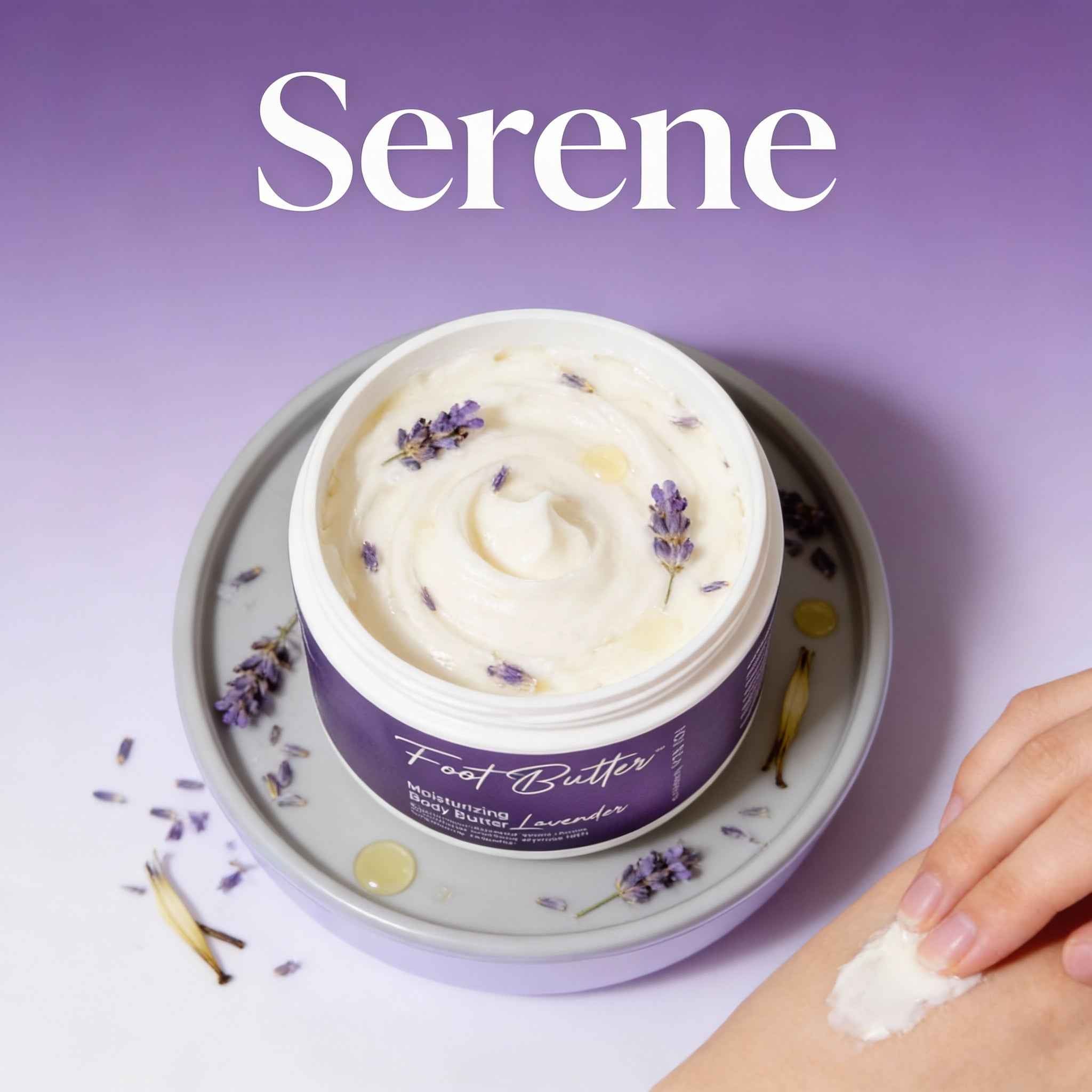 Lavender Moisturizing Body Butter – Deep Hydration for Dry Skin &amp; Tired Feet