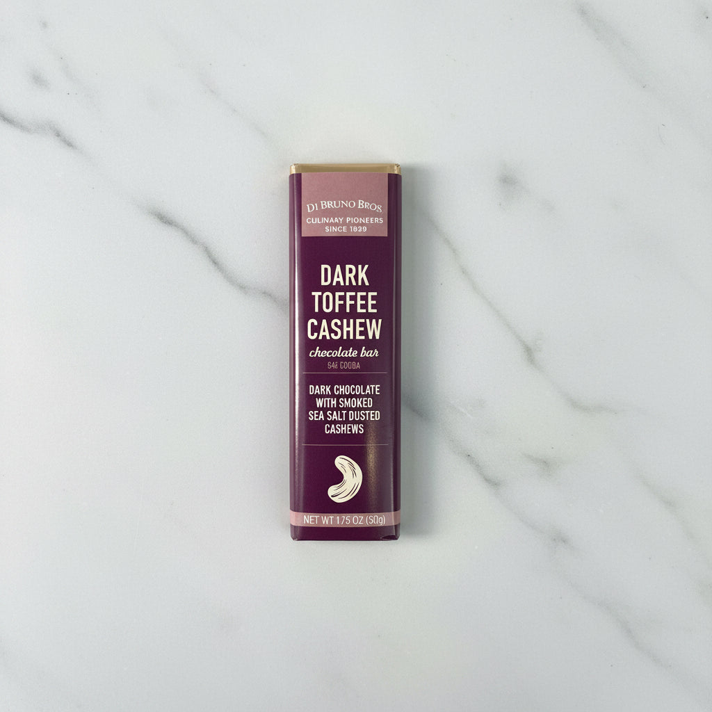 Dark Chocolate Toffee &amp; Cashew Bar by Di Bruno Bros.