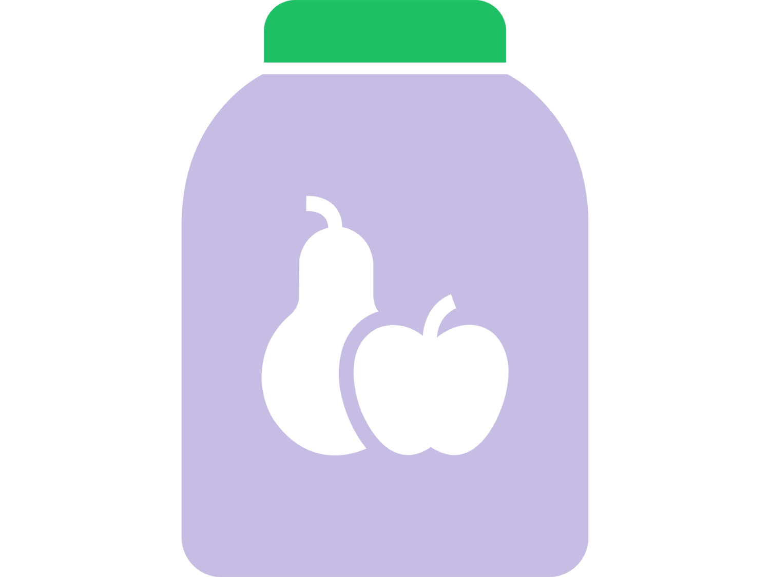 Fruit powder, 1 pound, Puriva Nutrition