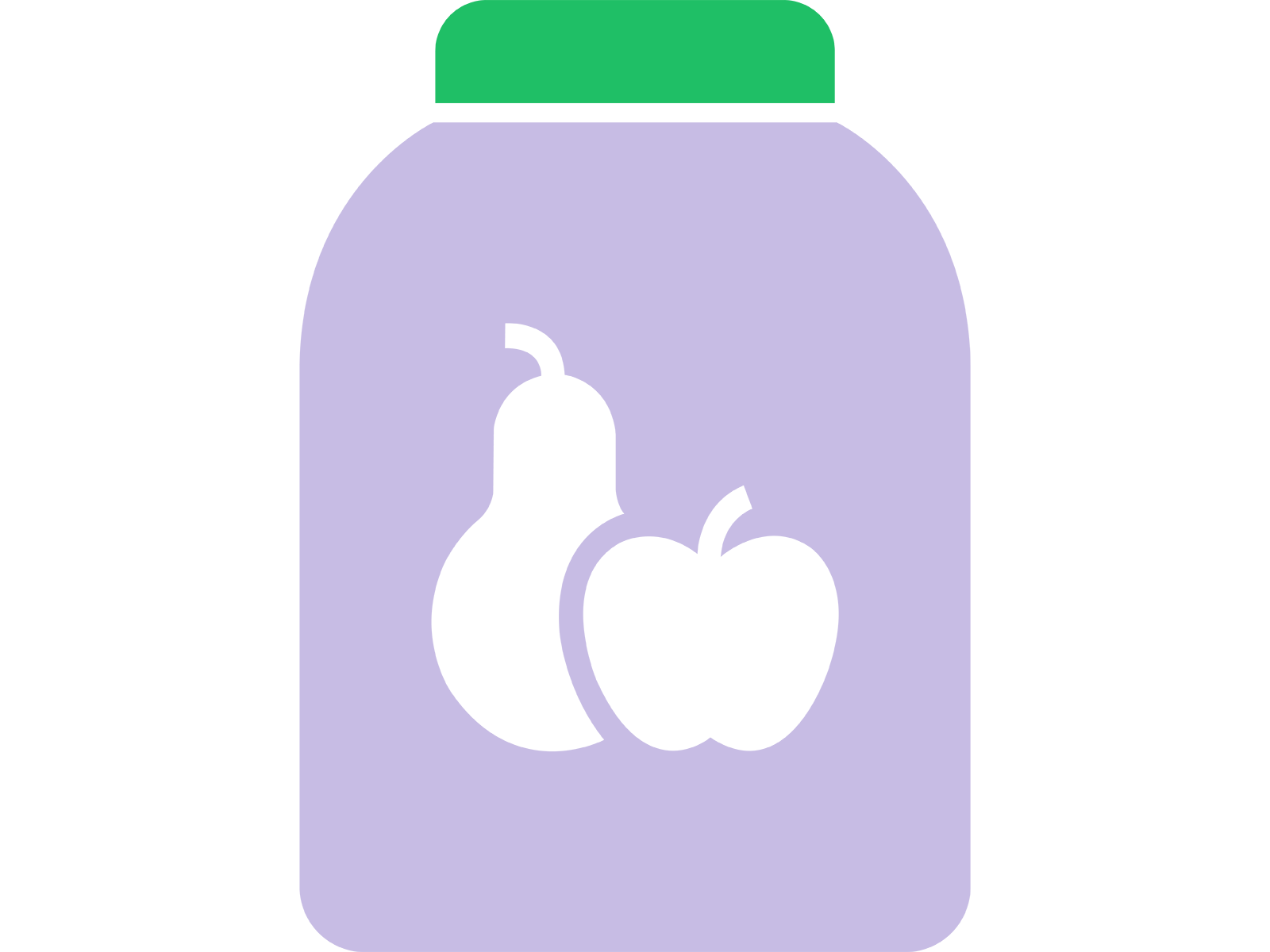 Fruit powder, 1 pound, Puriva Nutrition