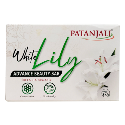 Patanjali White Lily Advance Beauty Bar