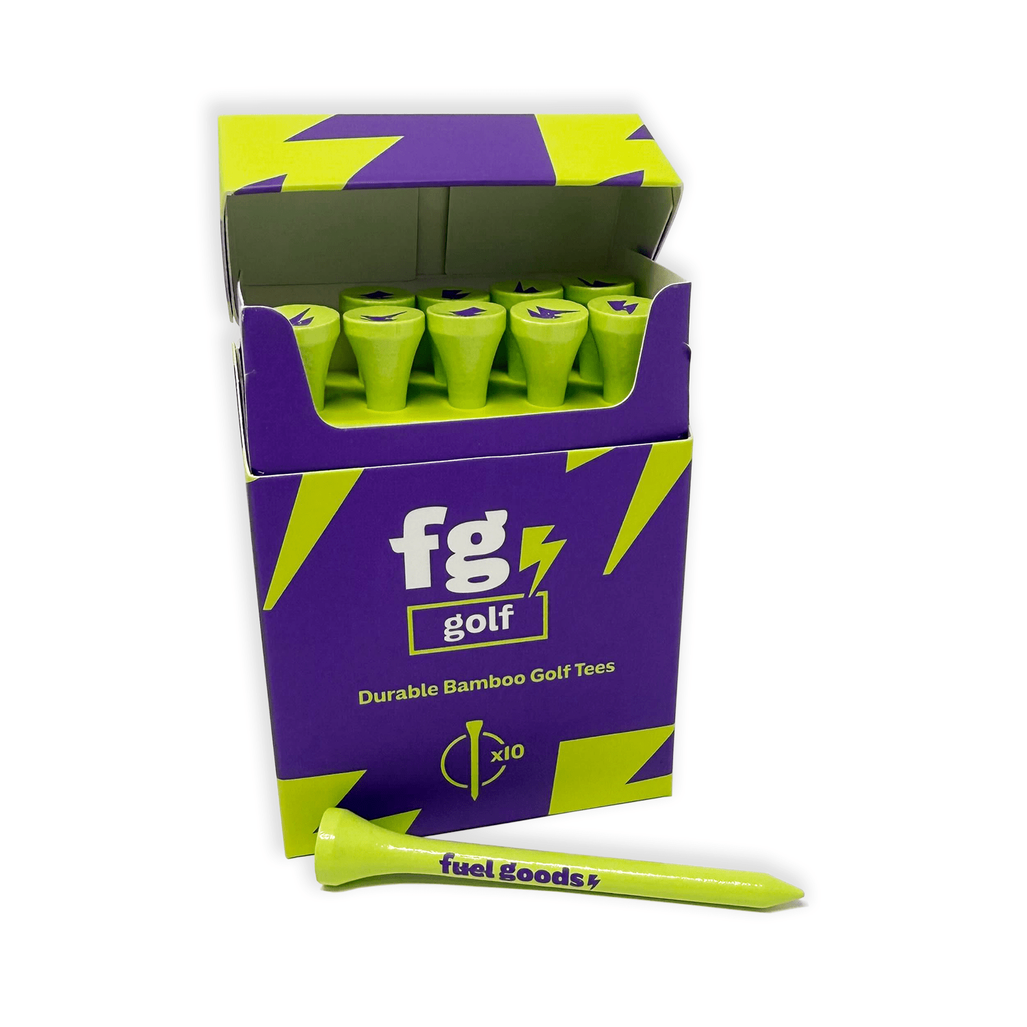 Fuel Goods Golf Tees (Box of 10) by Fuel Goods