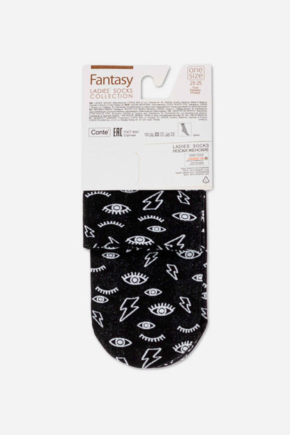 Socks Conte Fantasy - Eyes&amp;Moon
