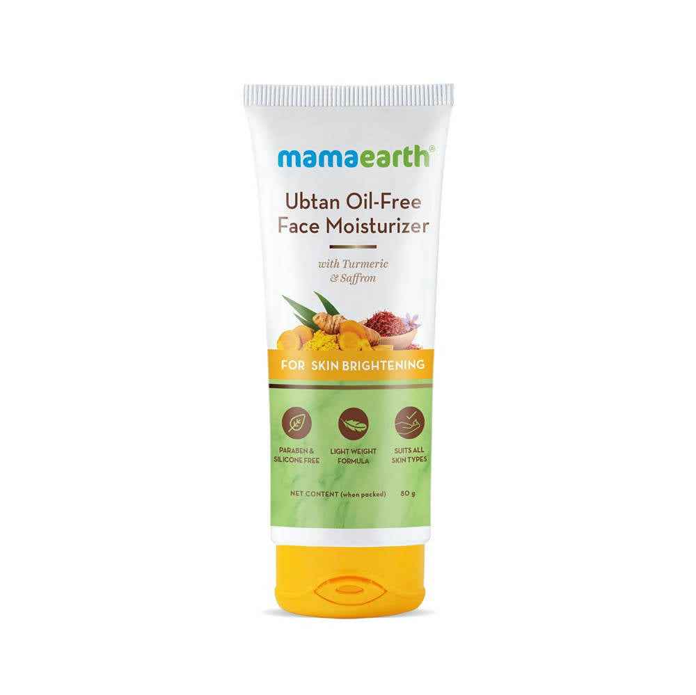 Mamaearth Ubtan Oil-Free Face Moisturizer with Turmeric &amp; Saffron