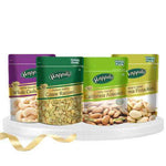 Happilo Premium Super Value Combo (Californian Almonds, Whole Cashews, Pistachios, Seedless Green Raisins)