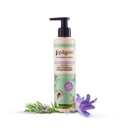 Pilgrim Spanish Rosemary &amp; Biotin Anti Hairfall Conditioner For Reducing Hair Loss &amp; Breakage