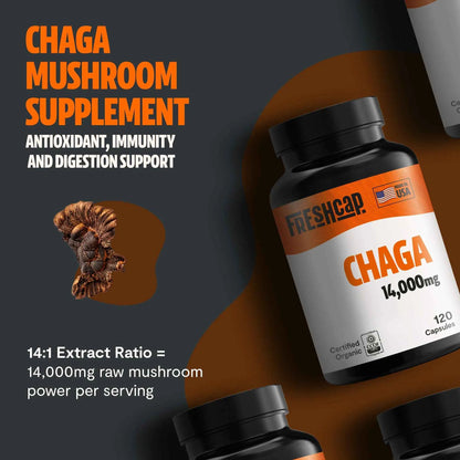 Chaga Mushroom Extract Capsules