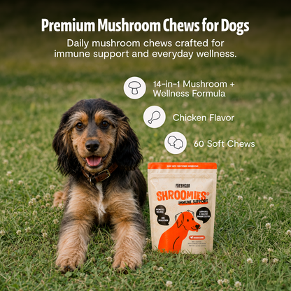 Organic Mushroom Complex for Dogs  DestGlow
