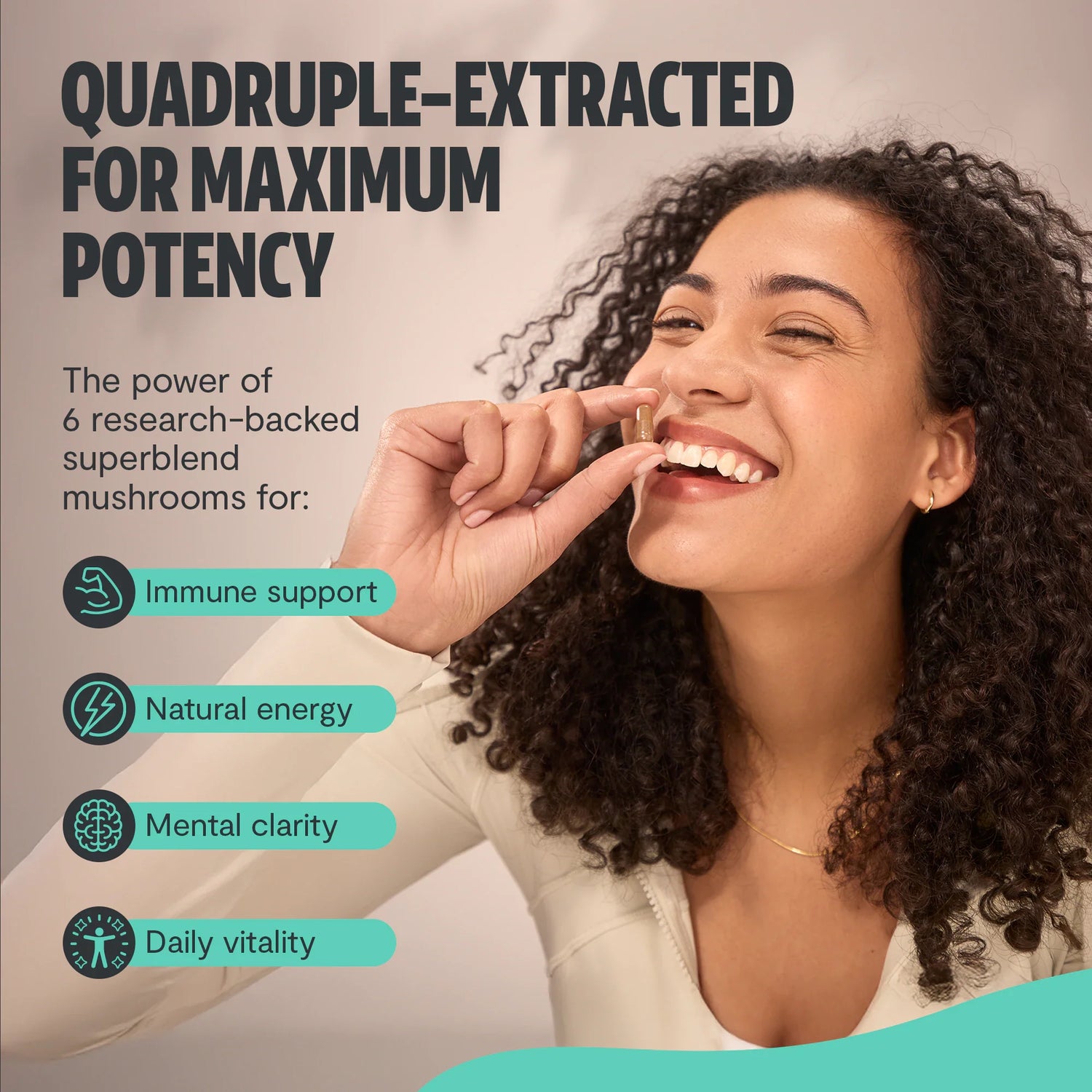 Ultimate Mushroom Complex Capsules by FreshCap Mushrooms