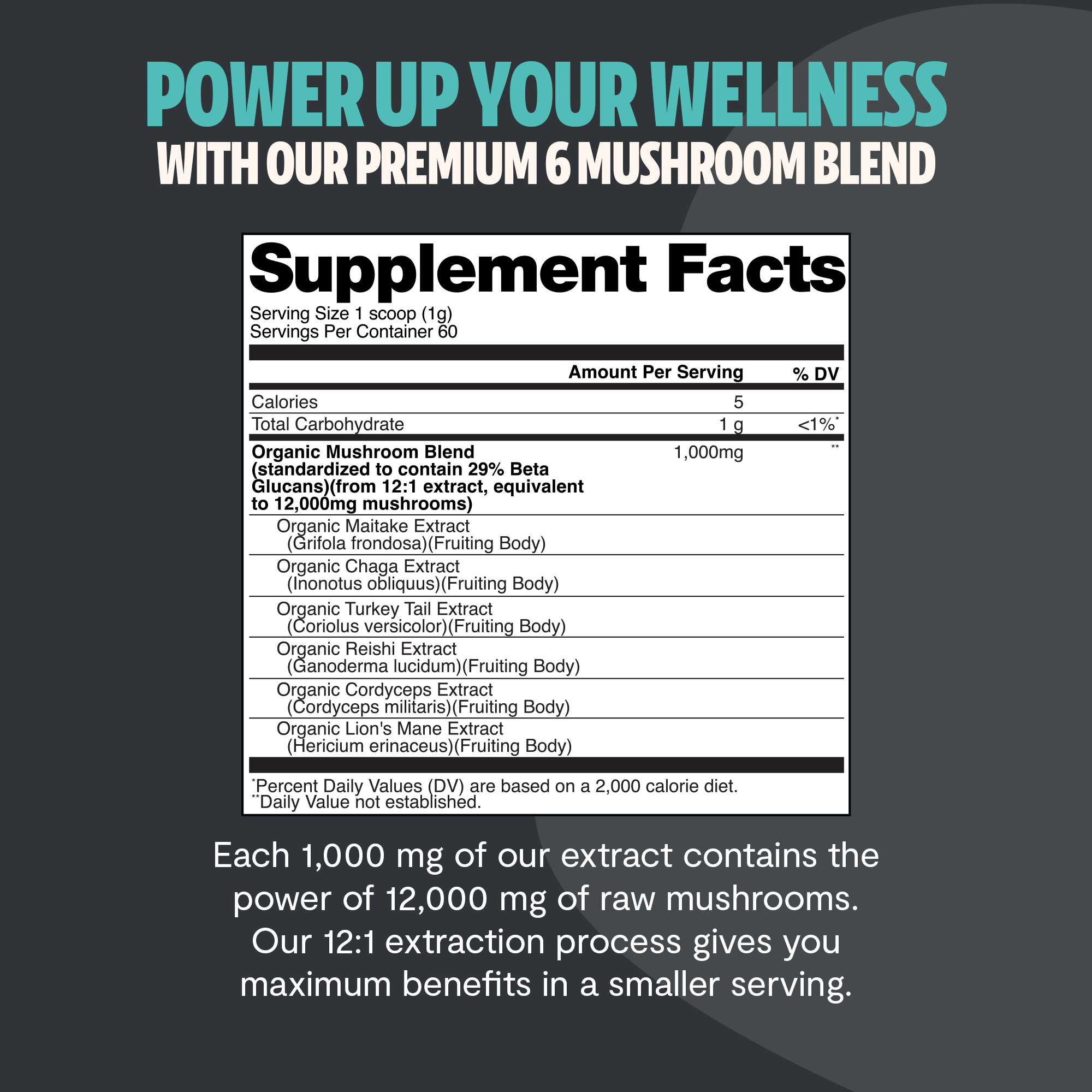 Ultimate Mushroom Complex Powder