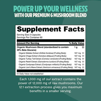 Ultimate Mushroom Complex Capsules