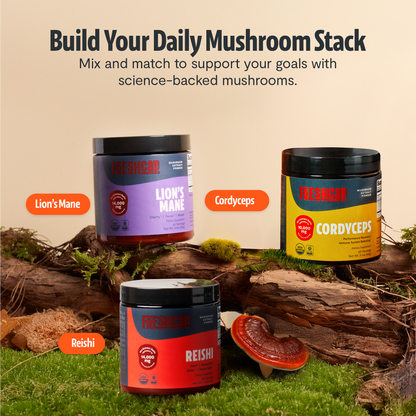 Reishi Mushroom Extract Powder by FreshCap Mushrooms