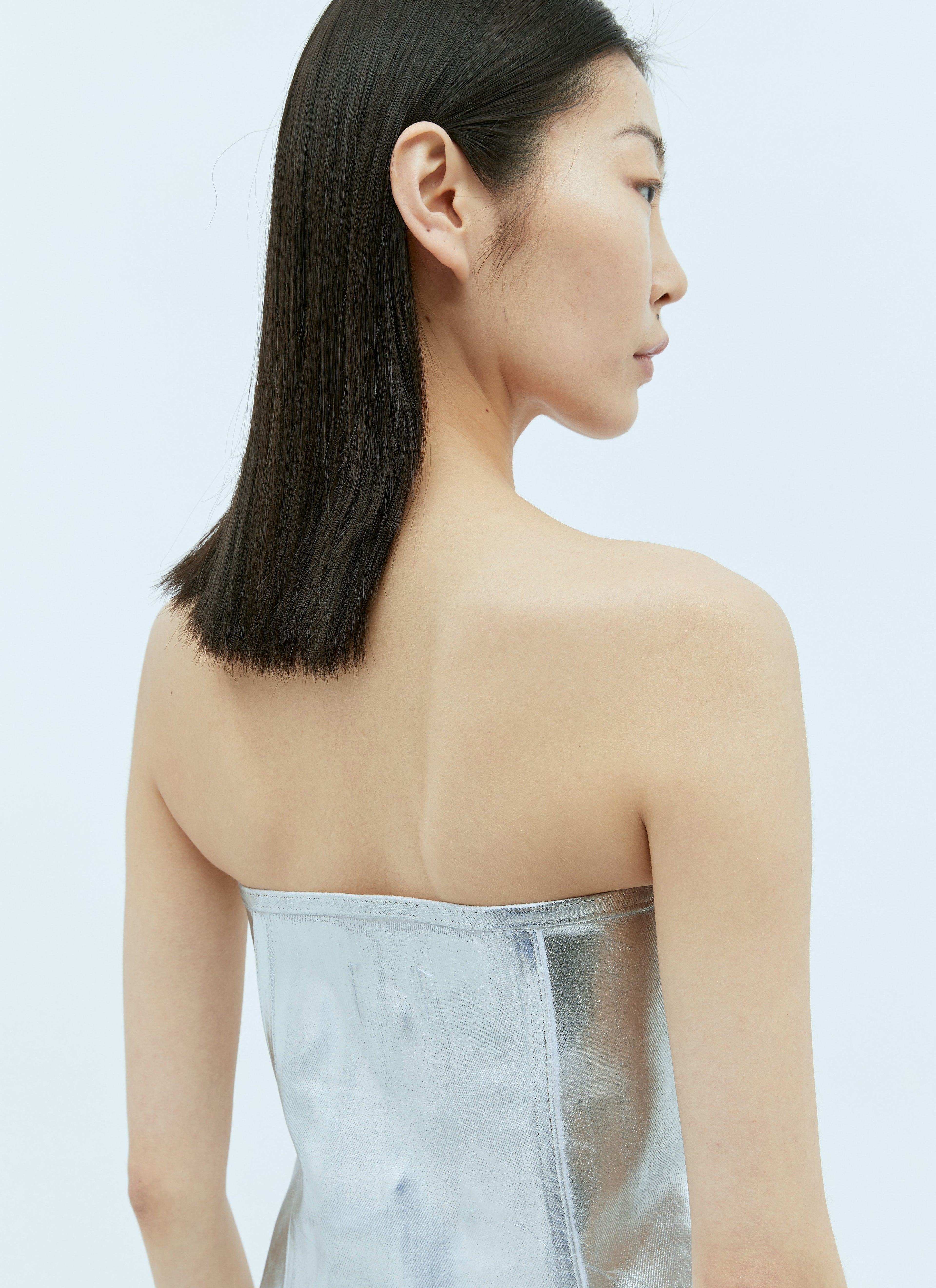 Ganni Women Foil Denim Corsage by Luosophy
