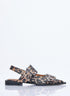 Ganni Women Feminine Buckle Ballerina Flats by Luosophy