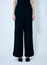 Ganni Women Solid Twill Suiting Cargo Pants by Luosophy