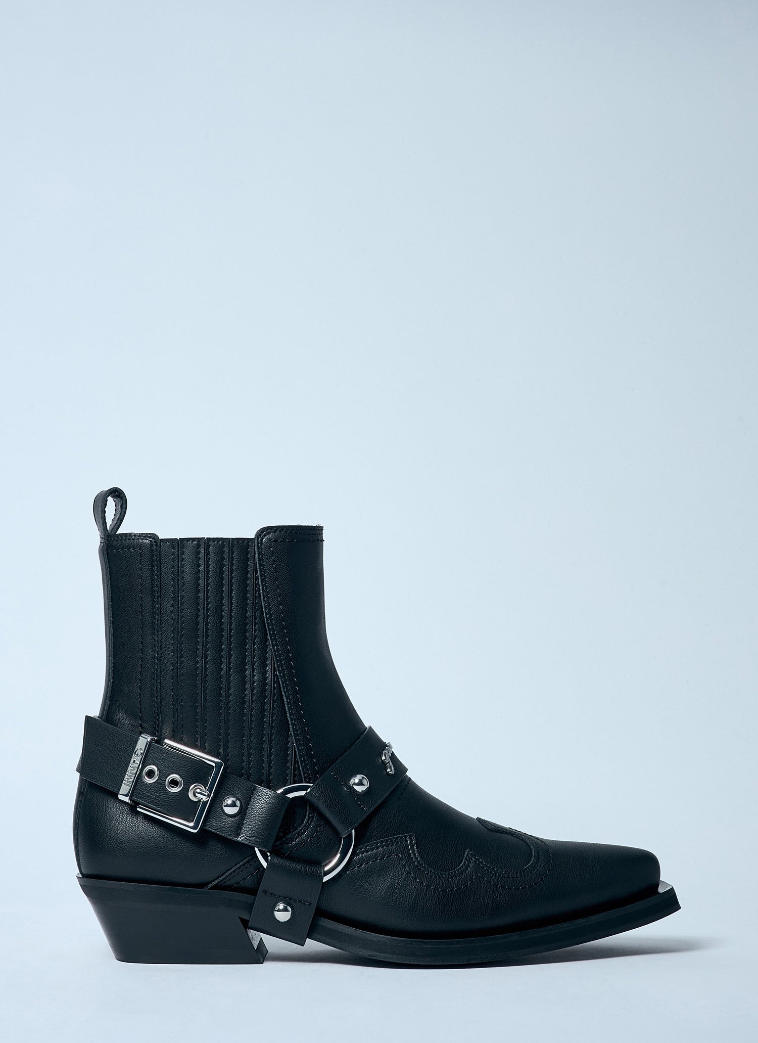 Ganni Women Low-Cut Western Chelsea Boots by Luosophy