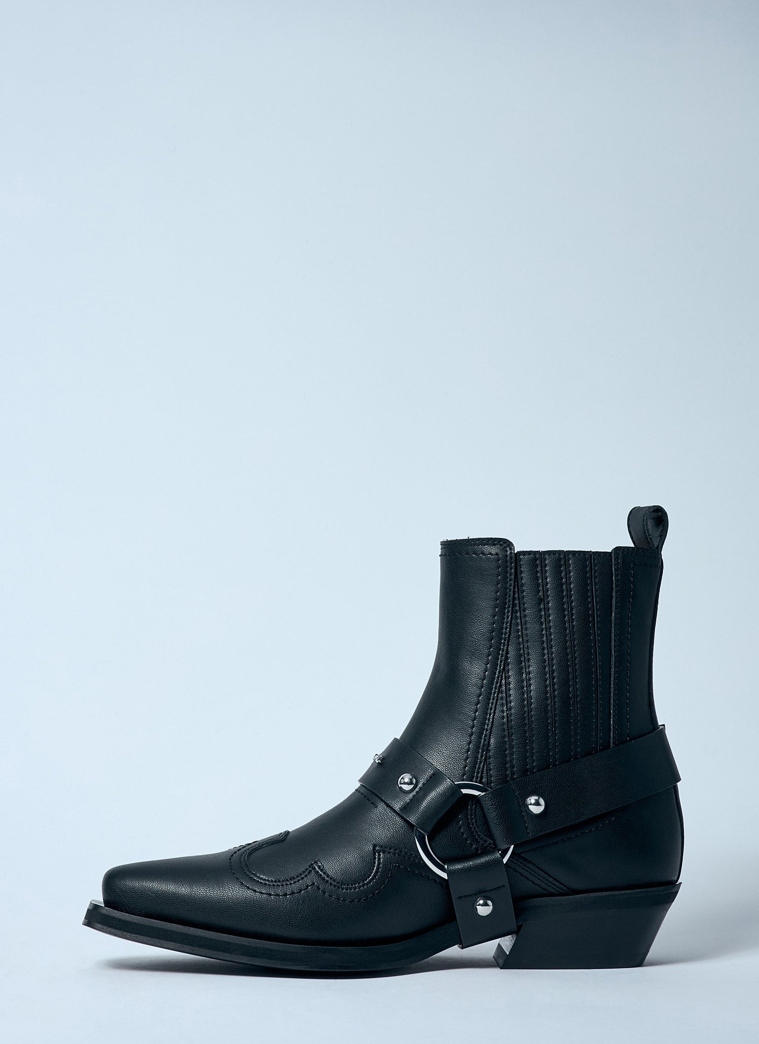 Ganni Women Low-Cut Western Chelsea Boots by Luosophy
