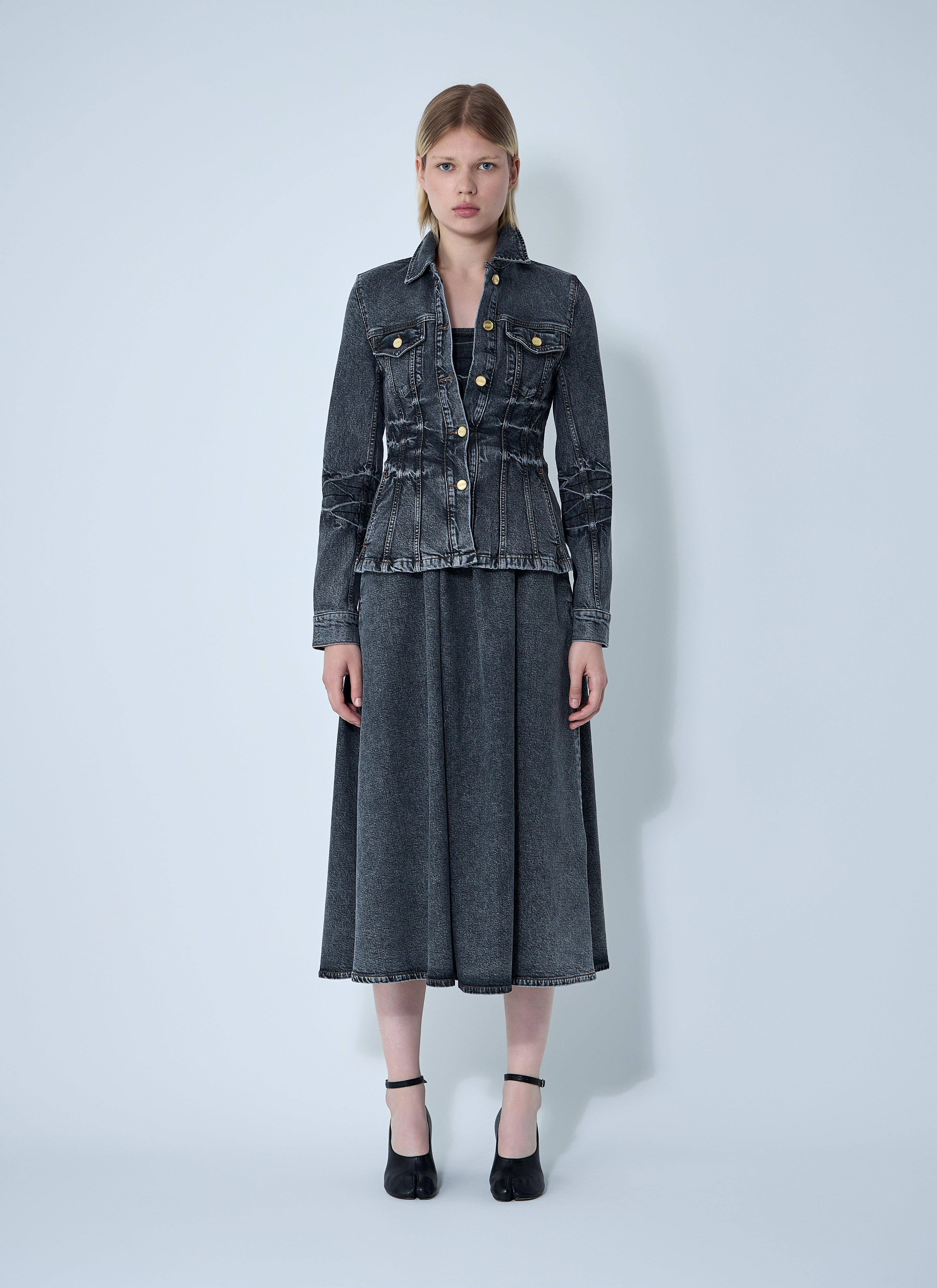 Ganni Women Stretch Denim Jacket by Luosophy