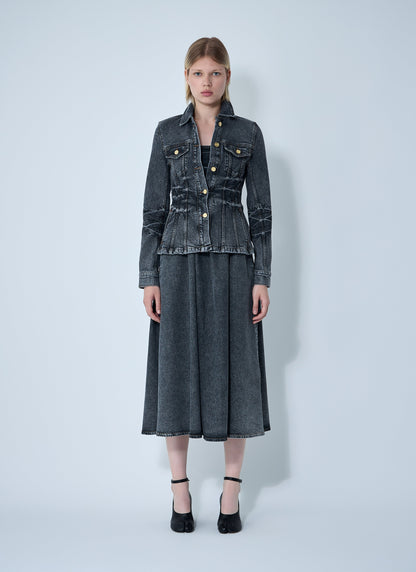 Ganni Women Stretch Denim Jacket by Luosophy