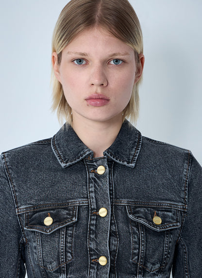 Ganni Women Stretch Denim Jacket by Luosophy
