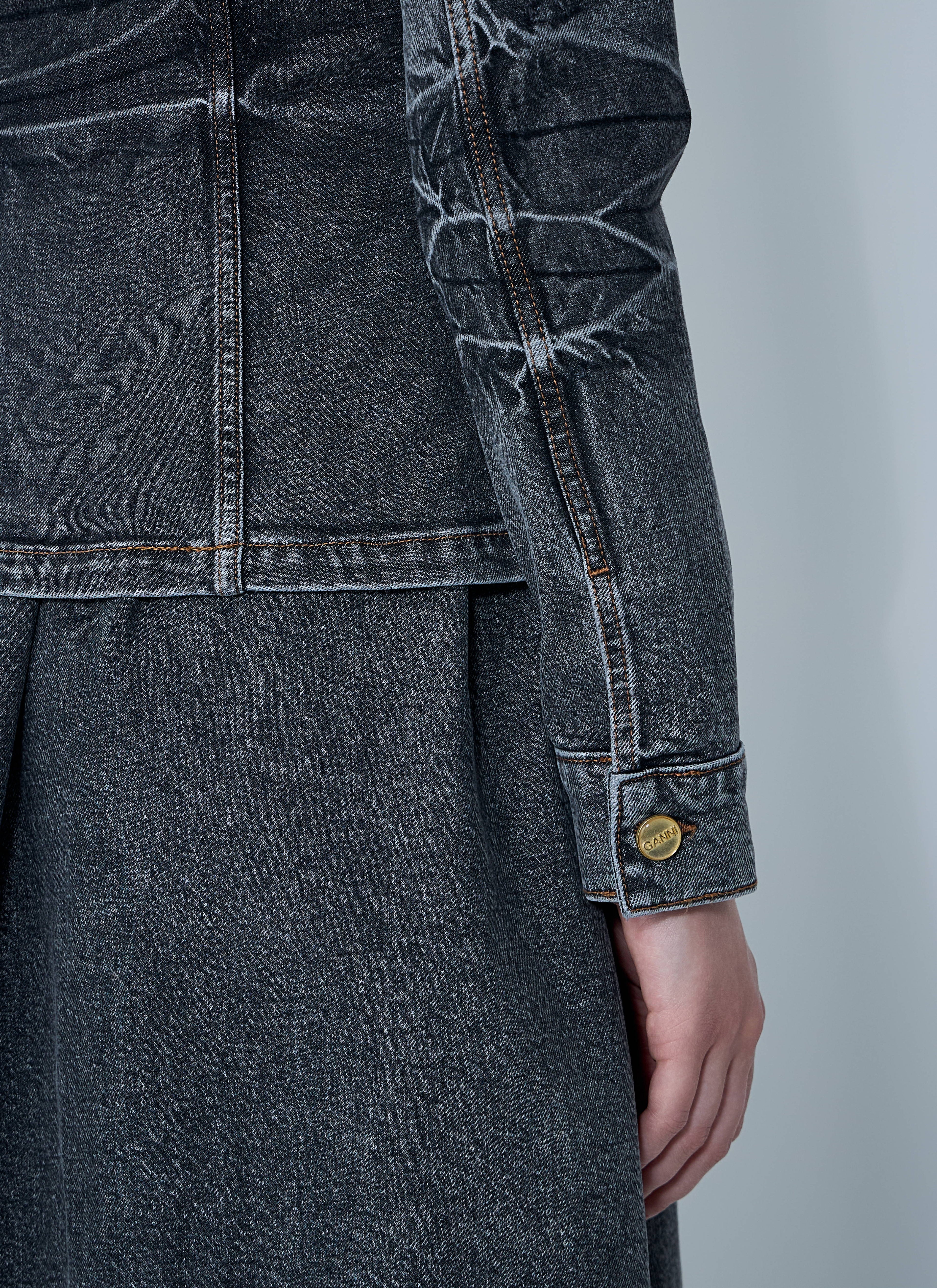 Ganni Women Stretch Denim Jacket by Luosophy