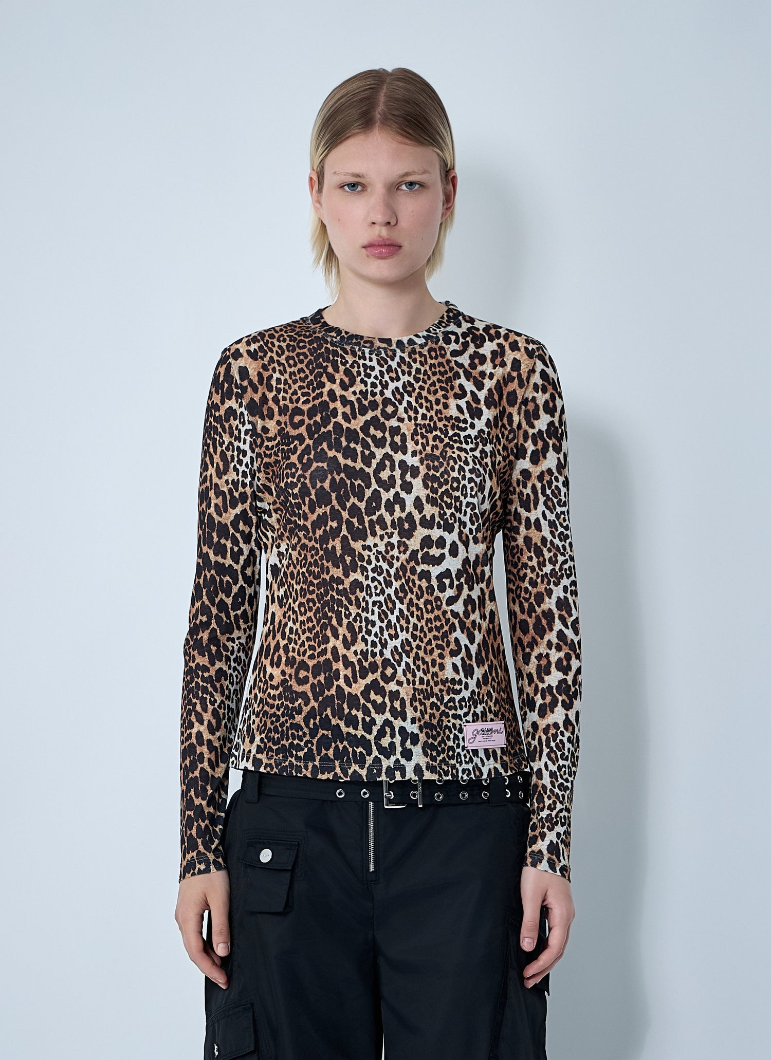 Ganni Women Mesh Top by Luosophy