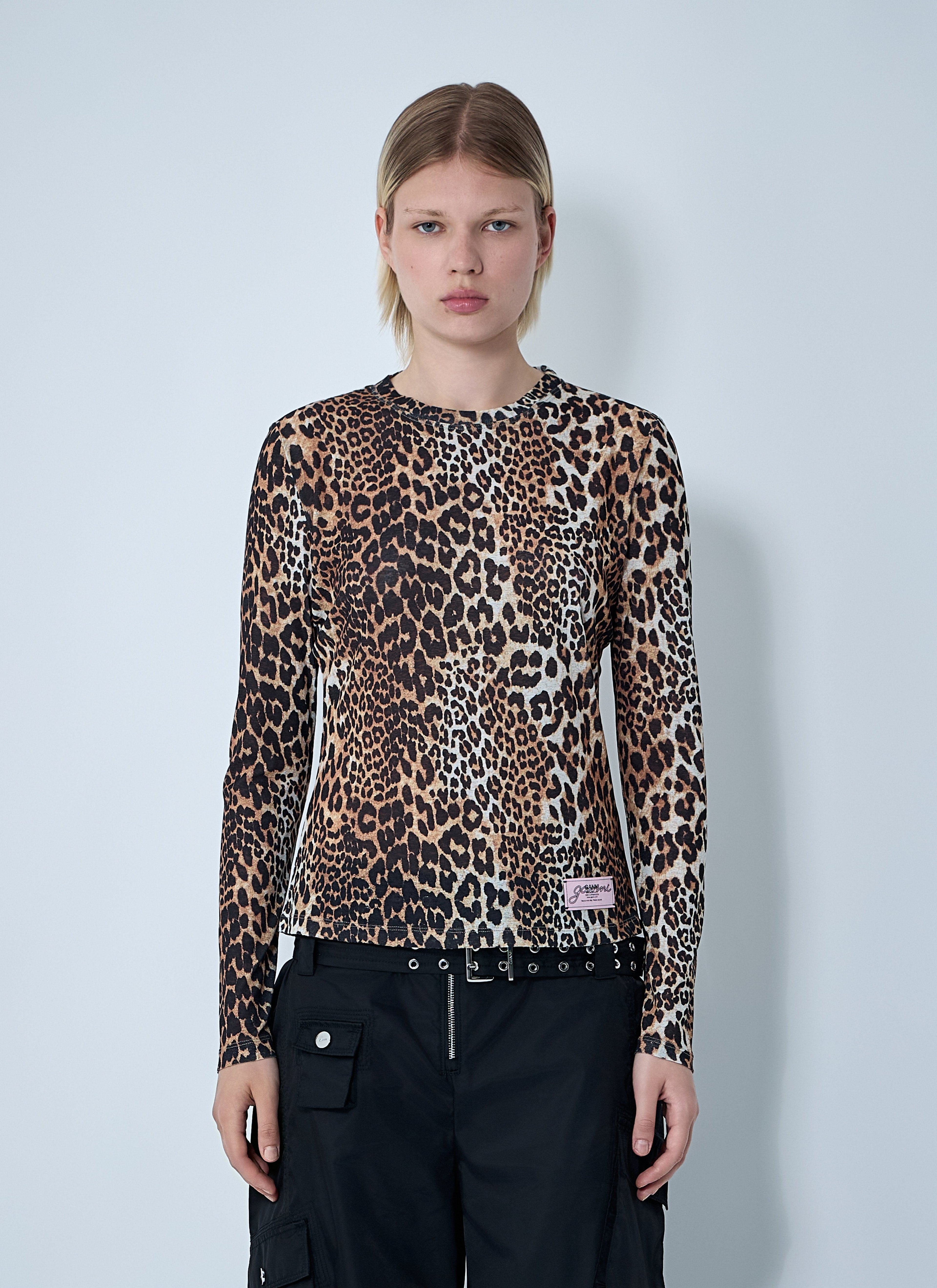 Ganni Women Mesh Top by Luosophy