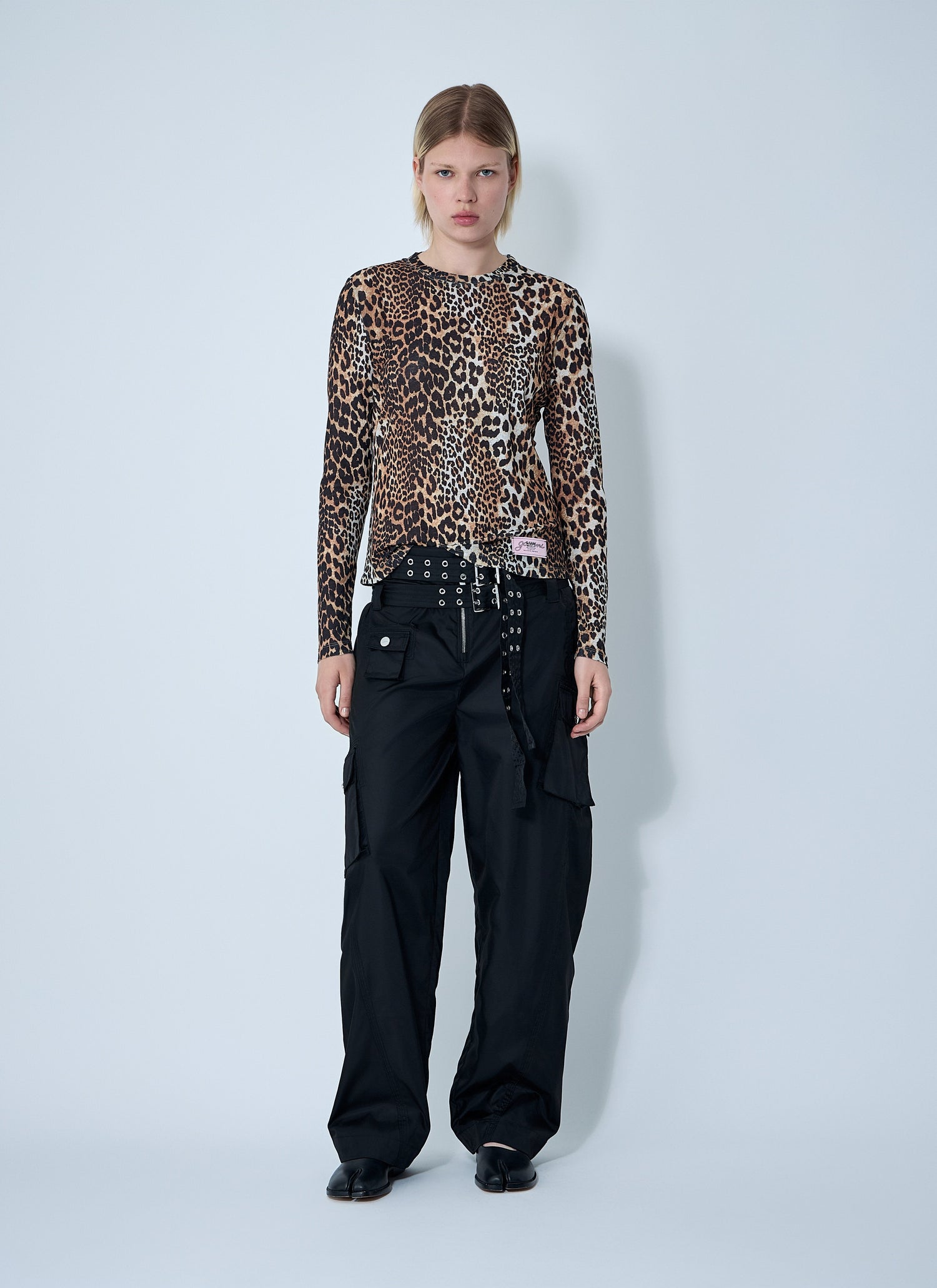 Ganni Women Mesh Top by Luosophy
