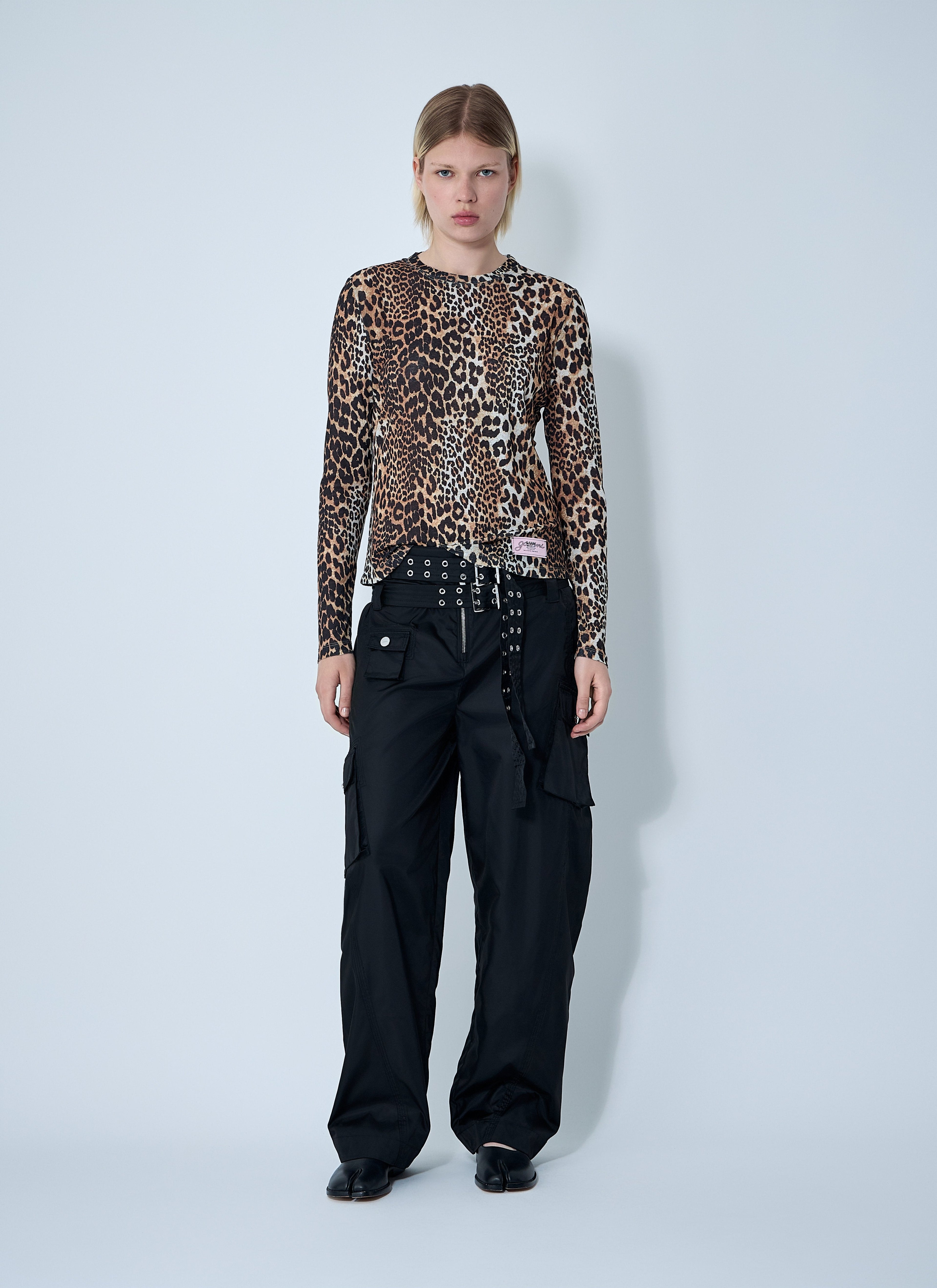 Ganni Women Mesh Top by Luosophy