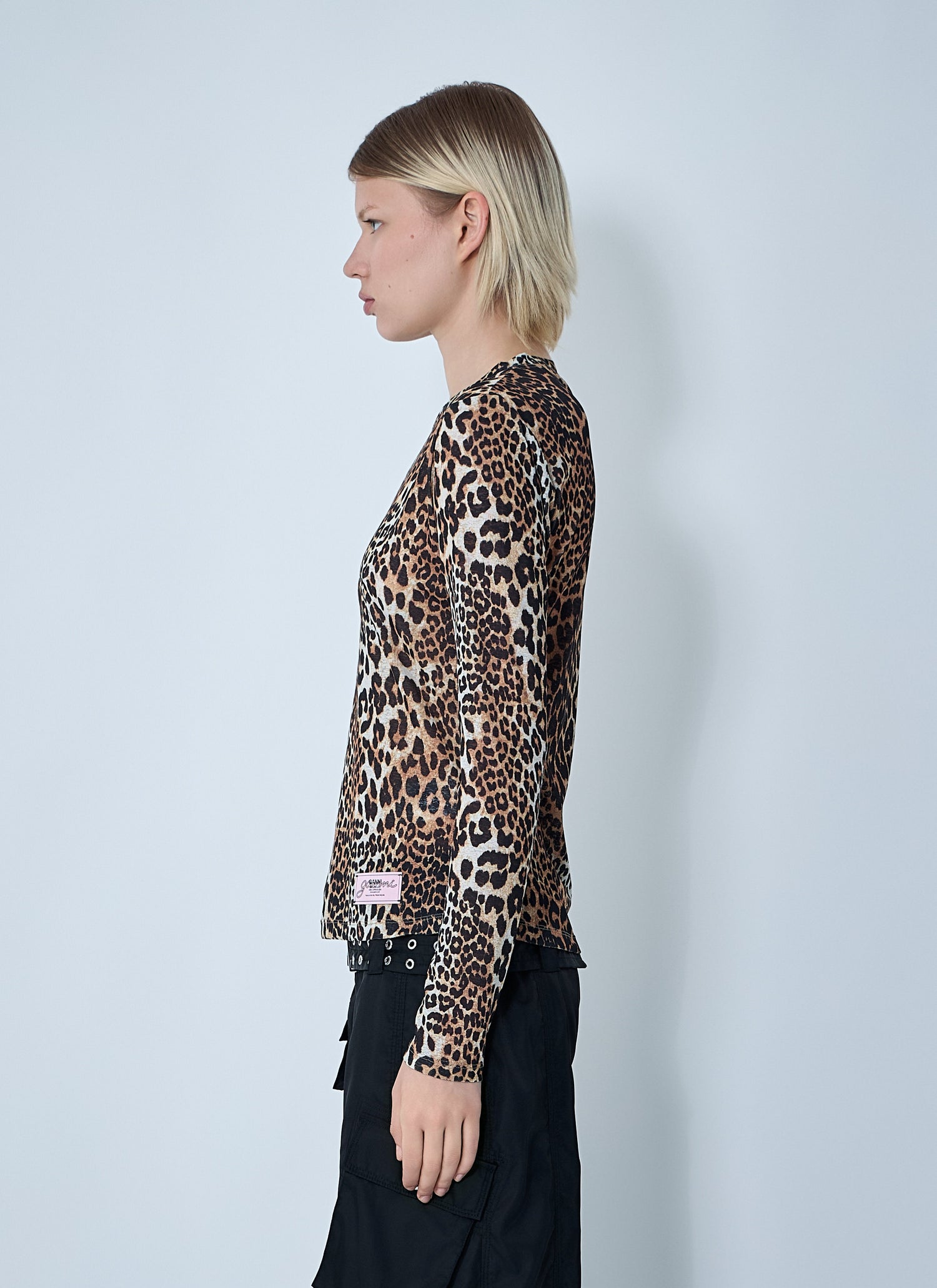 Ganni Women Mesh Top by Luosophy