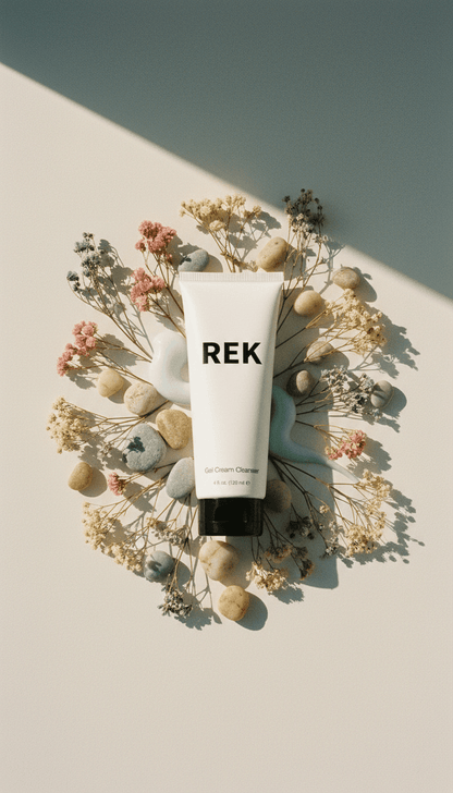 Gel Cream Cleanser – Hydrating &amp; Gentle | REK Cosmetics
