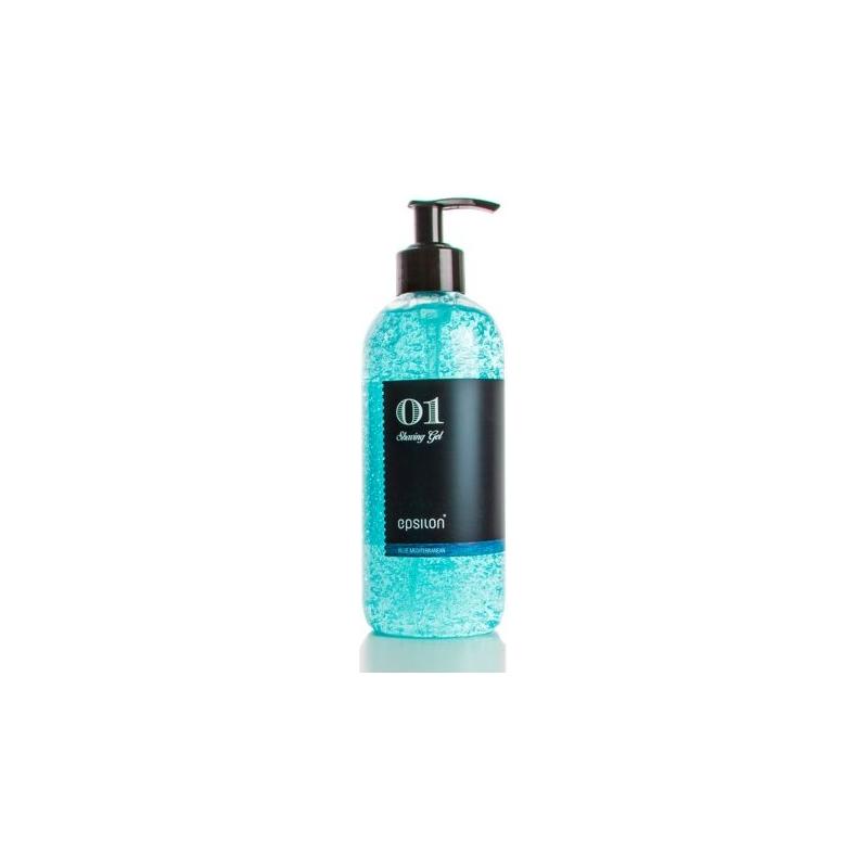 Epsilon 01 Blue Mediterranean Shaving Gel 250ml by Pasteur Pharmacy