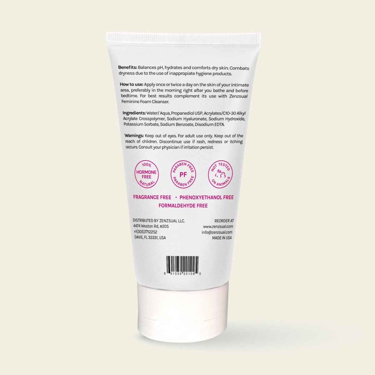 Gel Hidratante Intimo Con Acido Hialurónico