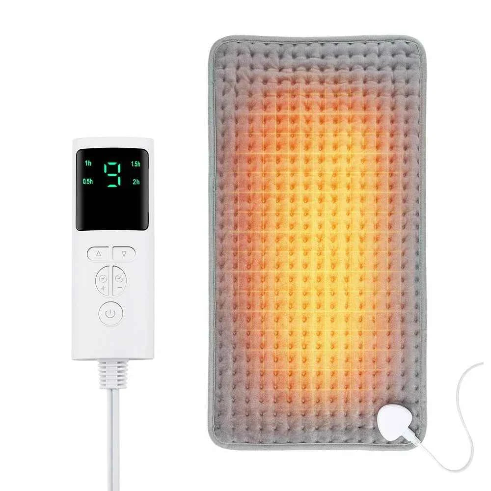 HeatEase™ Electric Heating Pad – Digital Control for Soothing Warmth &amp; Comfort