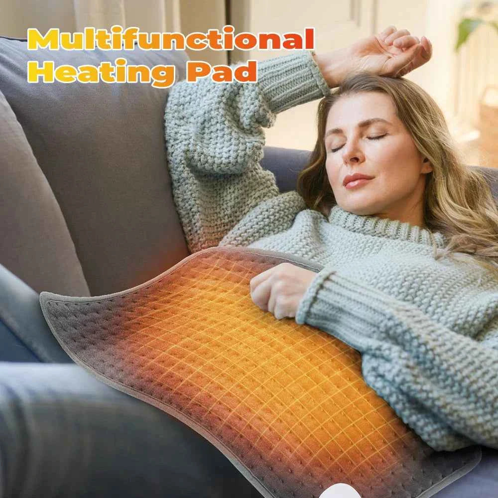HeatEase™ Electric Heating Pad – Digital Control for Soothing Warmth &amp; Comfort