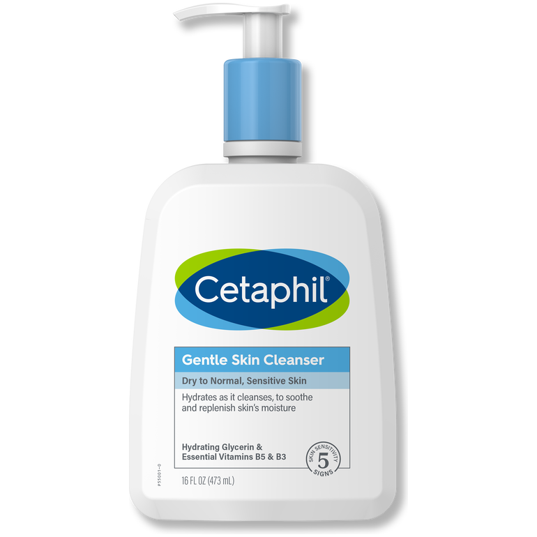 Cetaphil Gentle Skin Cleanser, Hydrating Normal to Dry Sensitive Skin - 16.0 Fl Oz by Pasteur Pharmacy
