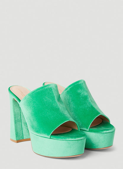 Gianvito Rossi Women Holly High Heel Mules by Luosophy