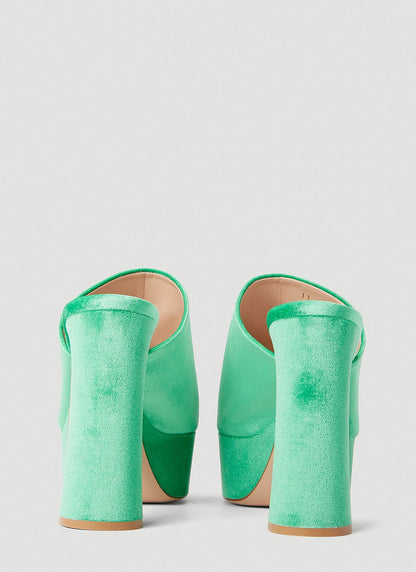 Gianvito Rossi Women Holly High Heel Mules by Luosophy