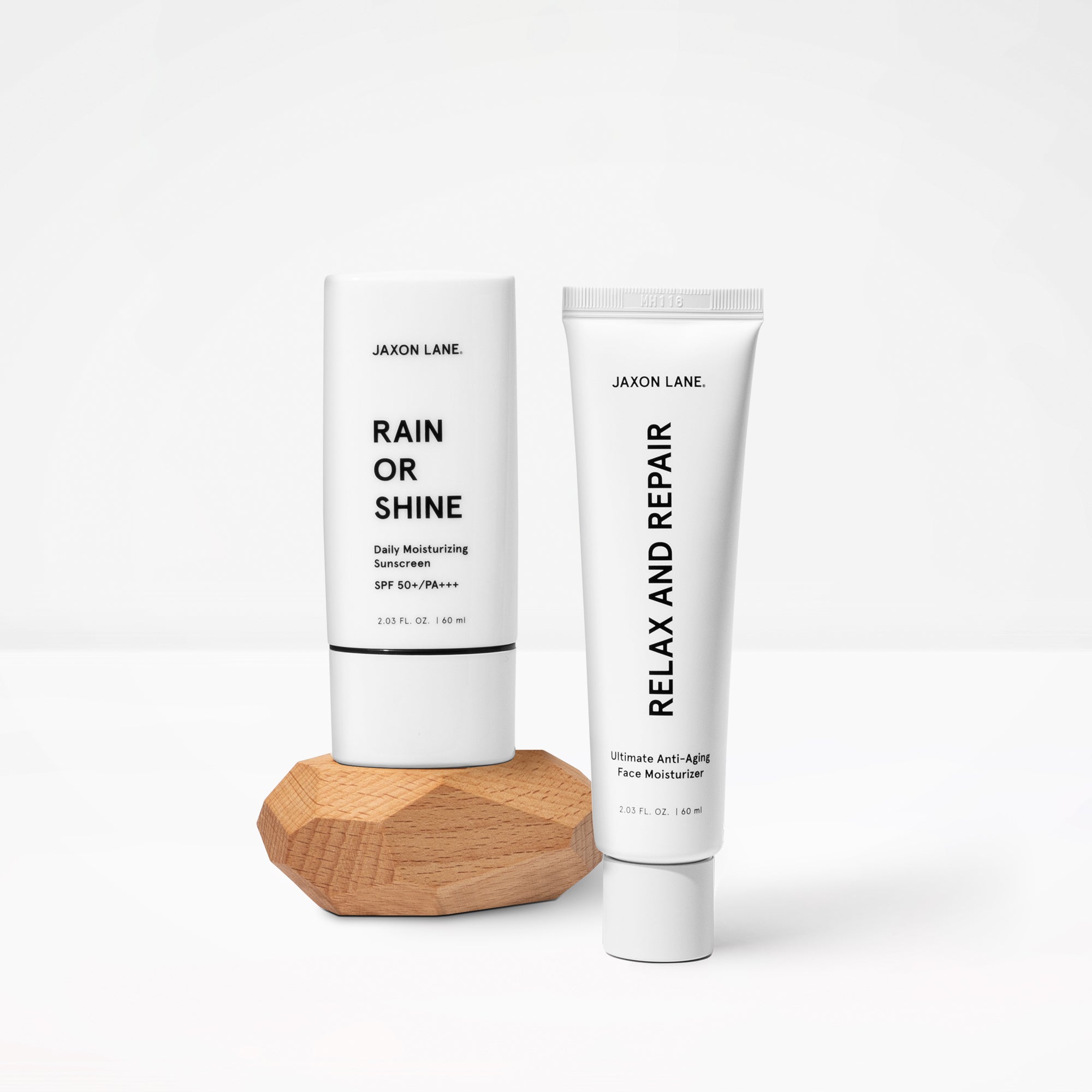 Jaxon Lane AM/PM Skincare Set - Sunscreen &amp; Moisturizer by JAXON LANE