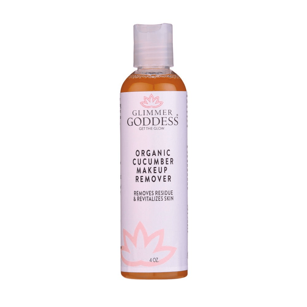 Glimmer Goddess Organic Cucumber Makeup Remover - Remove Makeup with No Oily Residue - accessories