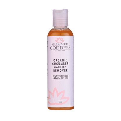 Glimmer Goddess Organic Cucumber Makeup Remover - Remove Makeup with No Oily Residue - accessories